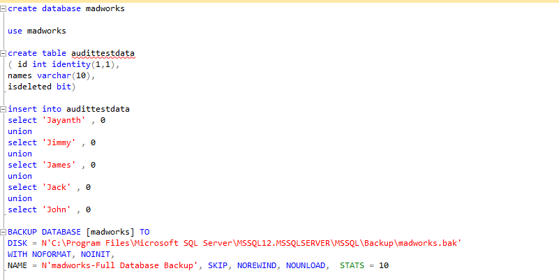Auditing via Tlog