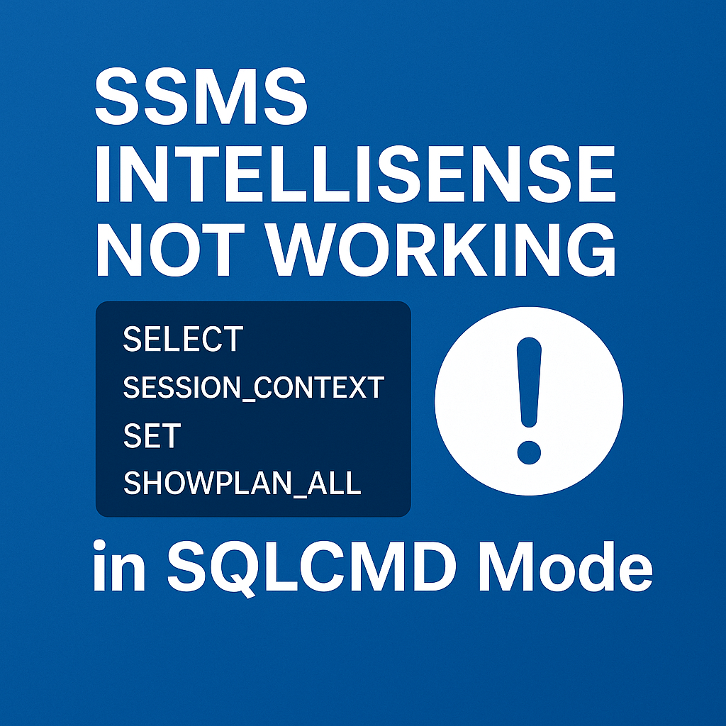 IntelliSense not working in latest version of SSMS
